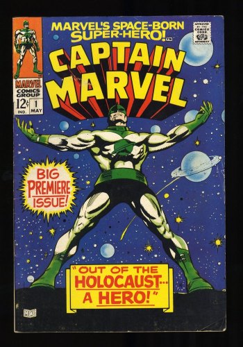 Captain Marvel Fn Origin Of Thanos And Cover Appearance Buy