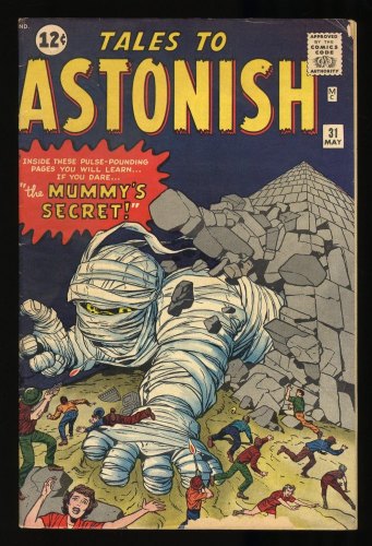 Tales To Astonish 75 VF 8 5 Sub Mariner Incredible Hulk Jack Kirby