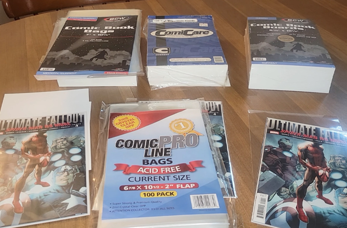 How to Bag and Board Your Comic Book