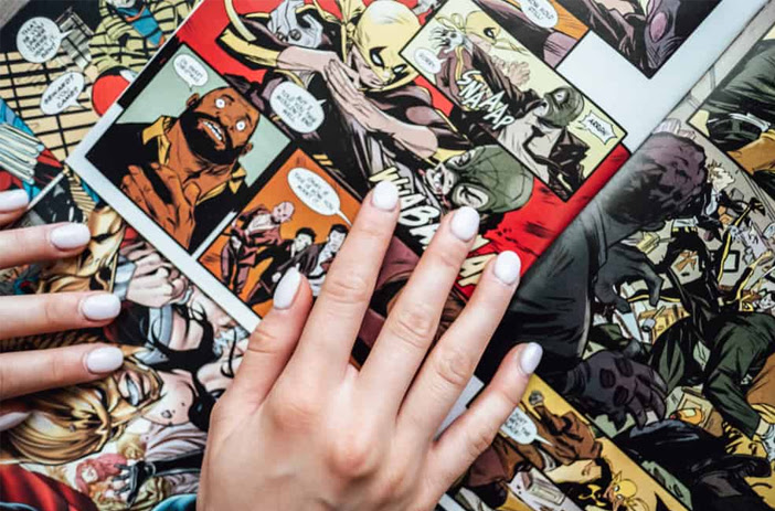 Leaving Fingerprints on a Comic Book
