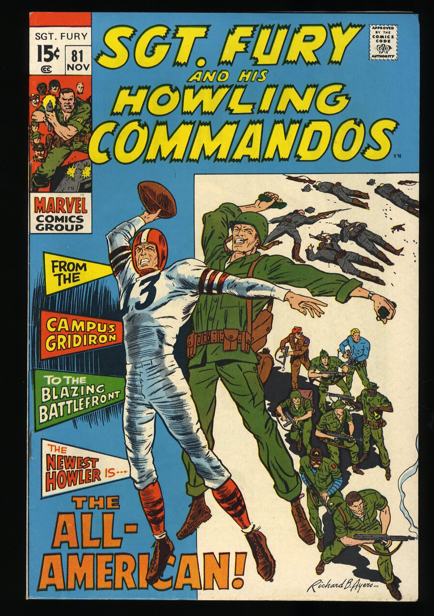 Image: Sgt. Fury and His Howling Commandos #81 NM- 9.2