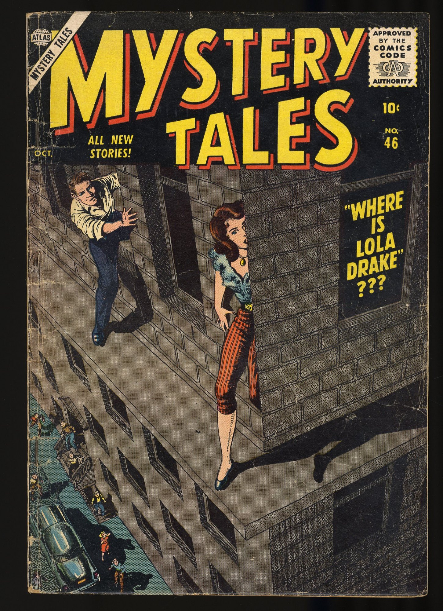Image: Mystery Tales #46 VG 4.0 Where is Lola Drake? Bill Everett Cover
