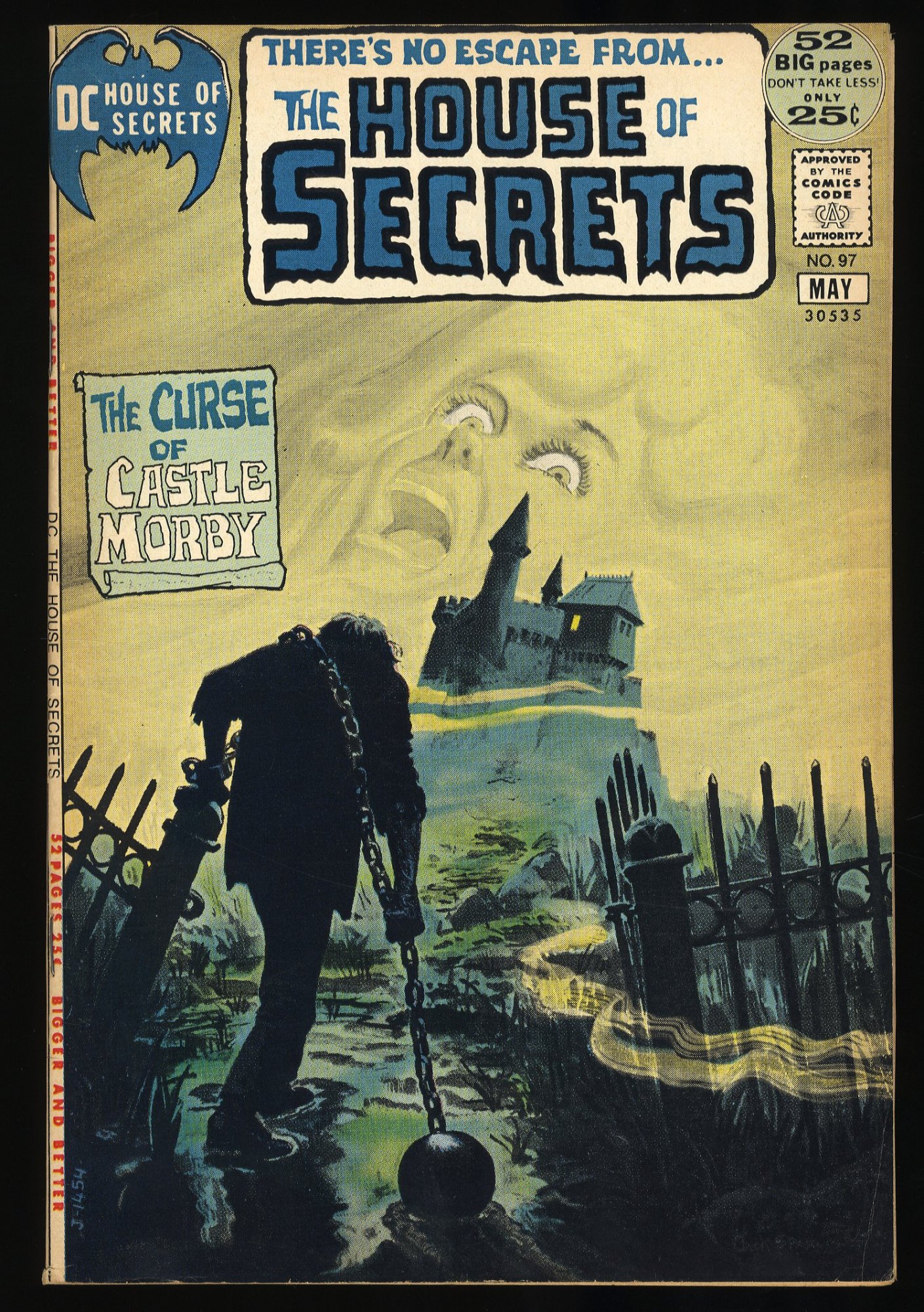 Image: House Of Secrets #97 VF- 7.5 DC Bronze Age Horror!
