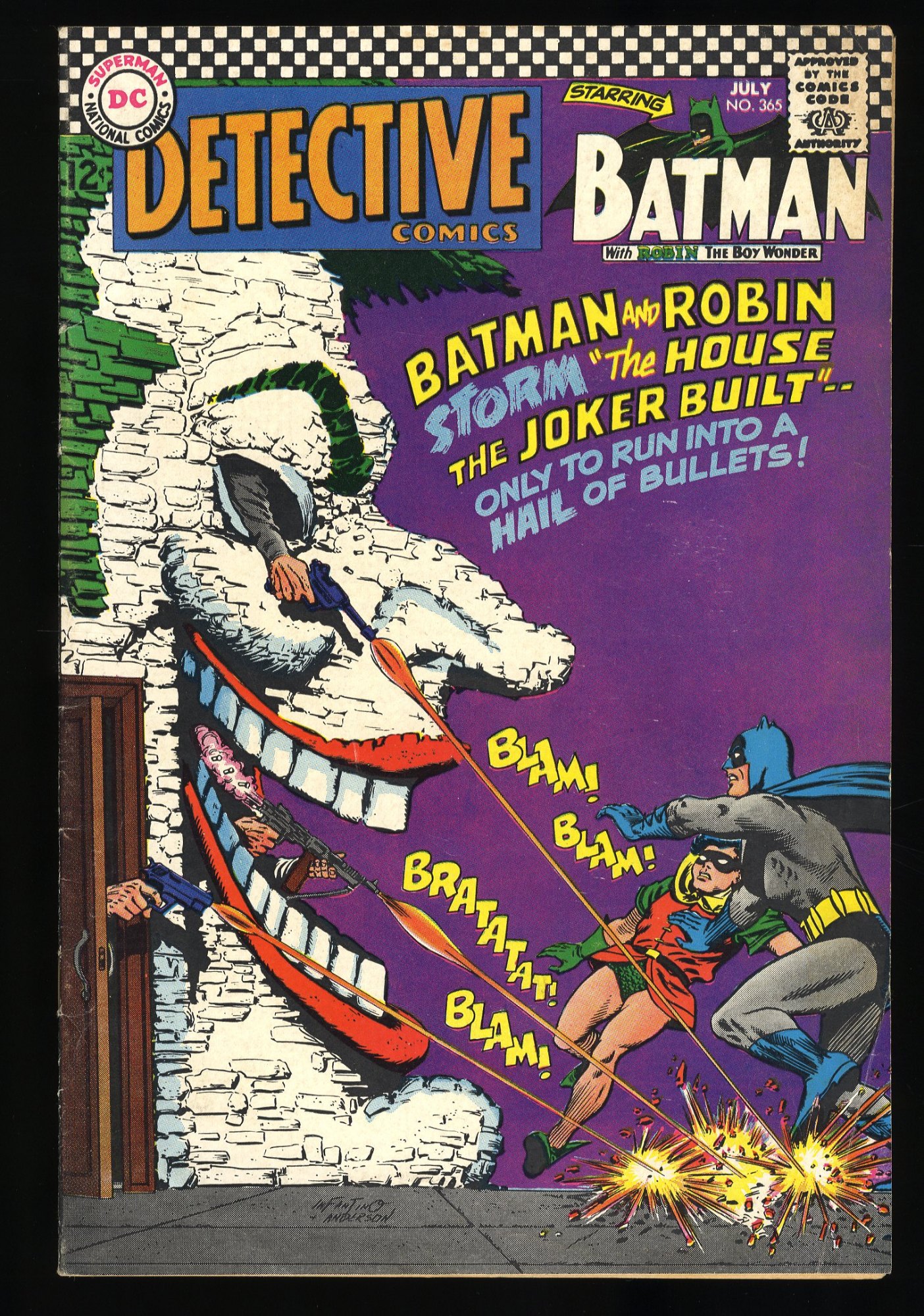 Image: Detective Comics (1937) #365 FN+ 6.5 Joker Appearance!