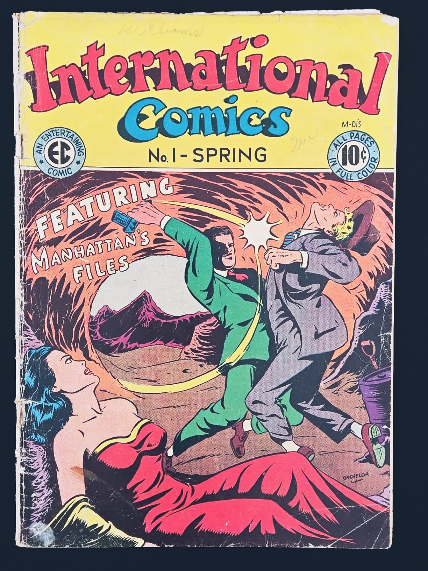 Image: International Comics #1 GD- 1.8 Scarce Early EC!