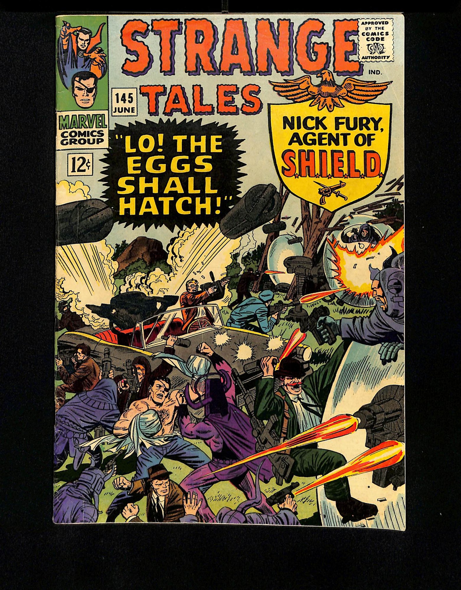 Image: Strange Tales #145 VG/FN 5.0 See description (Restored) Stan Lee! Jack Kirby!