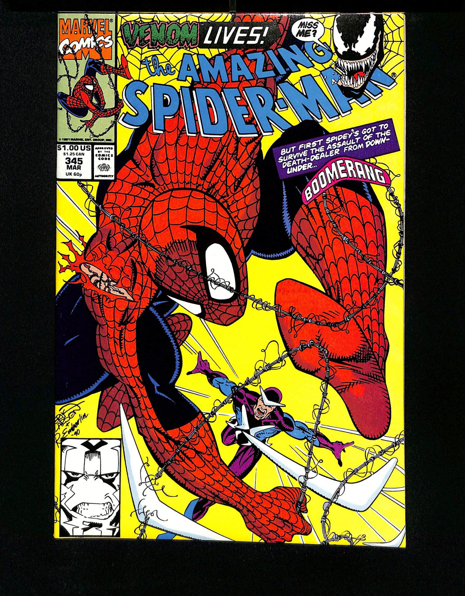 Image: Amazing Spider-Man #345 2nd Full Cletus Kasady!