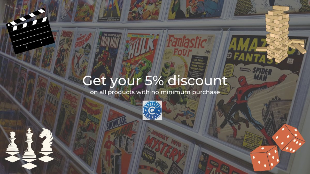 Receive an exclusive 5% discount for Clubs & Organization Members | QualityComix Community Outreach