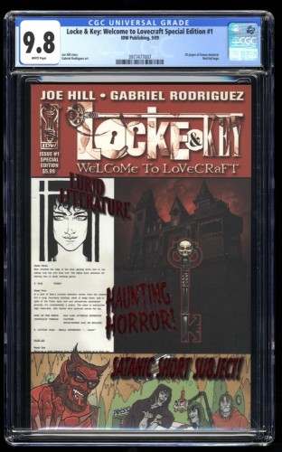 Locke & Key: Welcome to Lovecraft Special Edition #1 CGC NM/M 9.8 White Pages