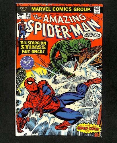 Amazing Spider-Man #145 Scorpion Stings But Once!