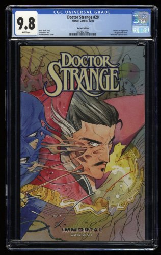 Doctor Strange #20 CGC NM/M 9.8 White Pages Momoko Variant