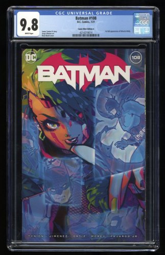 Batman #108 CGC NM/M 9.8 Comic Mint Edition A Variant 1st Miracle Molly!