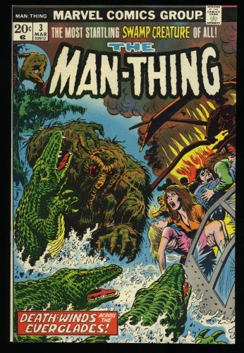 Man-Thing #3 NM 9.4 1st Appearance Foolkiller!