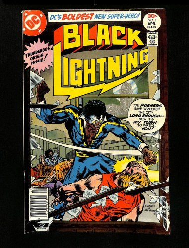 Black Lightning #1 FN+ 6.5 (Qualified)