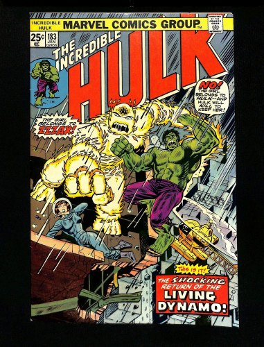 Incredible Hulk #183 VF+ 8.5