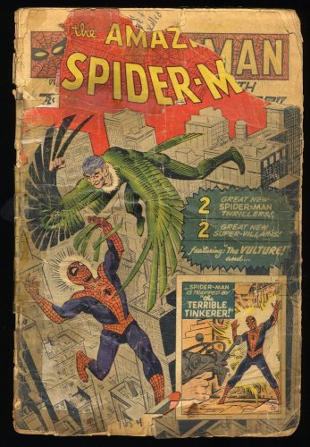 Amazing Spider-Man #2 See Description 1st Appearance Vulture! Ditko Cover!