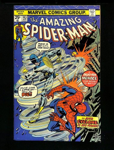 Amazing Spider-Man #143 VF 8.0 1st Appearance Cyclone! Sage Clone!