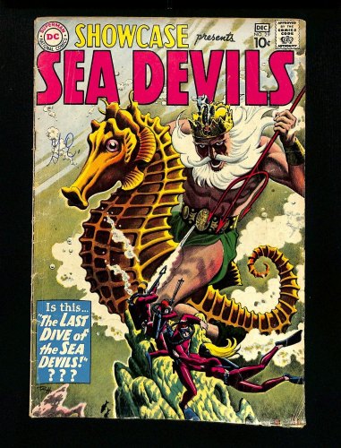 Showcase #29 VG- 3.5 Sea Devils Appearance! The Last Dive? Heath Cover!