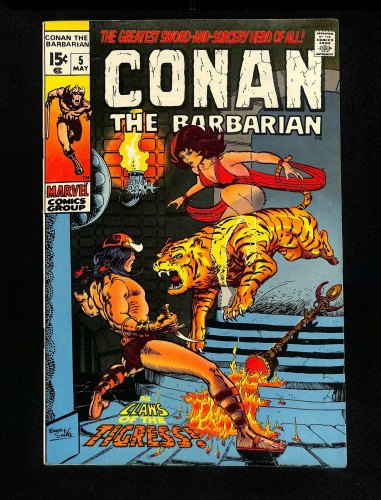 Conan The Barbarian #5 FN+ 6.5