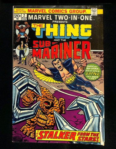 Marvel Two-In-One #2 Thing Sub-Mariner!