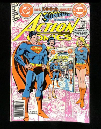 Action Comics #500 DC Superman