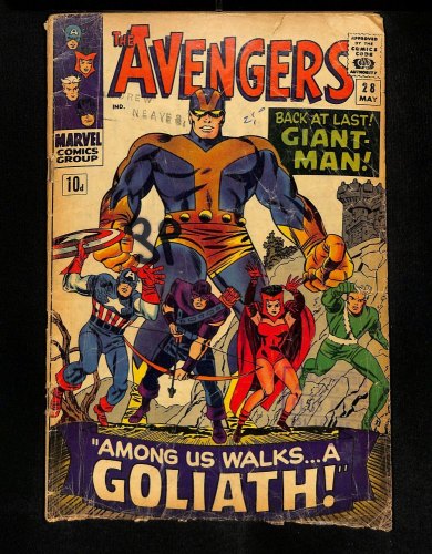 Avengers #28 UK Price Variant