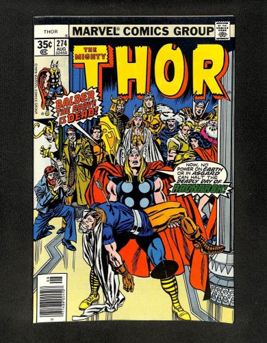 Thor #274 The Eye - and the Arrow! John Buscema Cover Art!