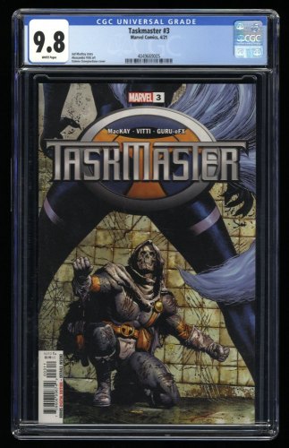 Taskmaster #3 CGC NM/M 9.8 White Pages 1st Print