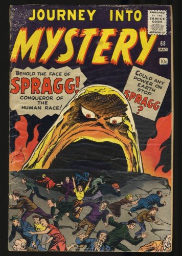 Journey Into Mystery #68 GD/VG 3.0 Jack Kirby/Dick Ayers Cover!