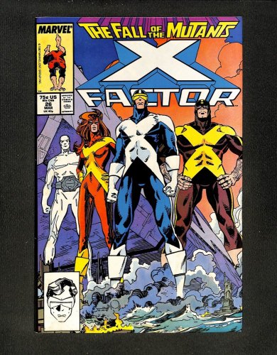 X-Factor (1986) #26 1st New Costumes!!!