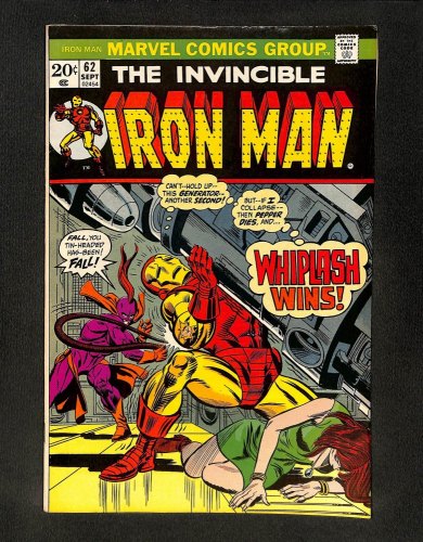 Iron Man #62 Whiplash Returns!!!