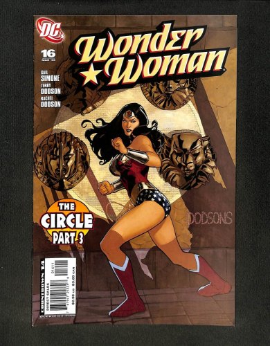 Wonder Woman #16  Art by Terry and Rachel Dodson!