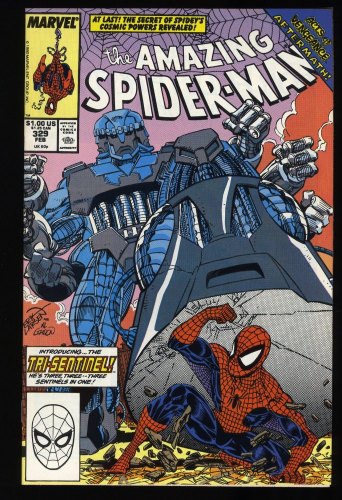 Amazing Spider-Man #329 NM+ 9.6 Black Cat Cameo! Captain Universe! 