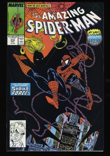 Amazing Spider-Man #310 NM+ 9.6 Todd McFarlane! Killer Shrike! 