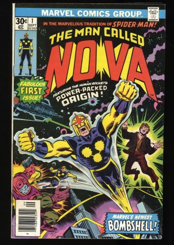Nova #1 VG- 3.5 Origin 1st Appearance Richard Ryder! Bronze Age Key!