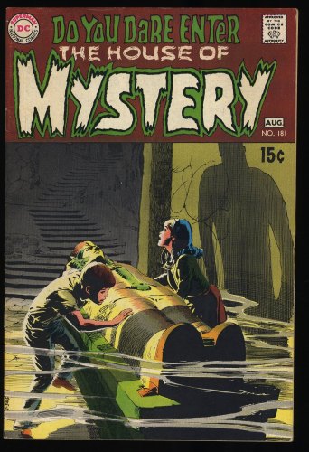 House Of Mystery #181 VF- 7.5 Neal Adams Cover! DC Horror!