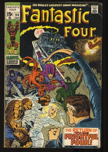 Fantastic Four #94 VG 4.0 See Description (Qualified)