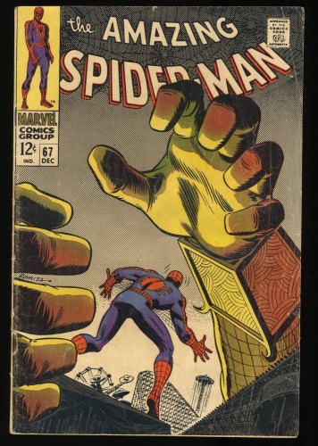 Amazing Spider-Man #67 VG 4.0 1st Randy Robertson Mysterio Appearance!