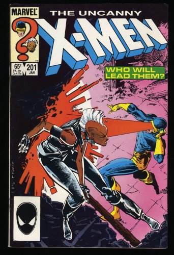 Uncanny X-Men #201 VF/NM 9.0 1st Baby Cable!