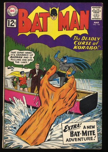 Batman #146 VG- 3.5 Batman and Robin's Magical Powers Moldoff Cover