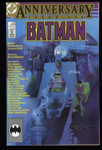 Batman #400 VF+ 8.5 Intro by Stephen King! Art by Wrightson! Byrne!