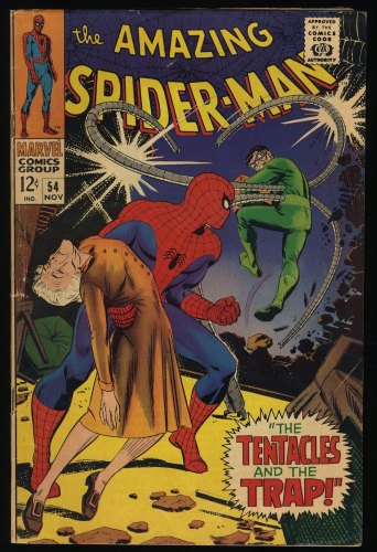 Amazing Spider-Man #54 VG/FN 5.0  Doctor Octopus Appearance!