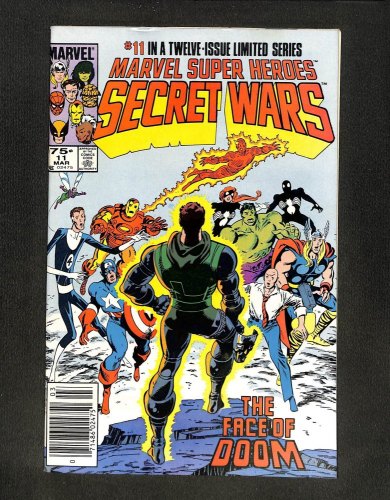 Marvel Super-Heroes Secret Wars #11 Newsstand Variant