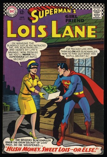 Superman's Girl Friend, Lois Lane #71 VF- 7.5 2nd Silver Age Catwoman!
