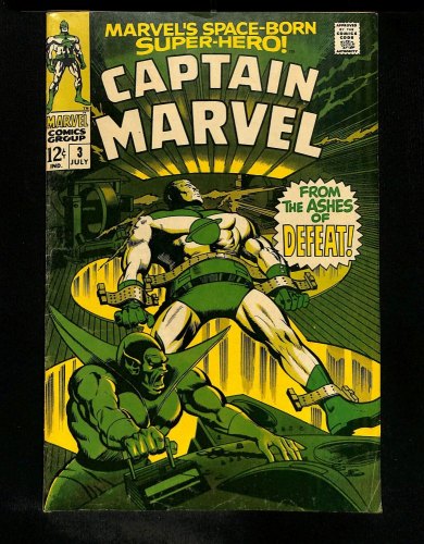 Captain Marvel (1968) #3