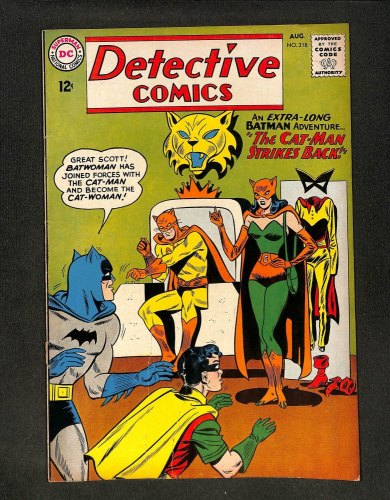 Detective Comics (1937) #318 Batman Batwoman! Cat-Man! Ace the Bat-Hound!