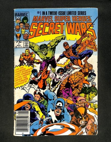 Marvel Super-Heroes Secret Wars #1 Newsstand Variant