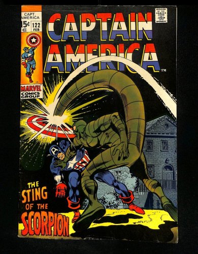 Captain America #122 FN+ 6.5