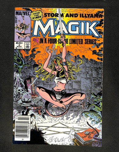 Magik #4 Newsstand Variant 1st Magik as Darkchylde!