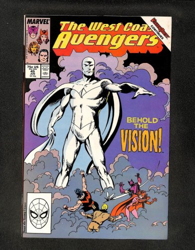 West Coast Avengers #45 1st Appearance White Vision!